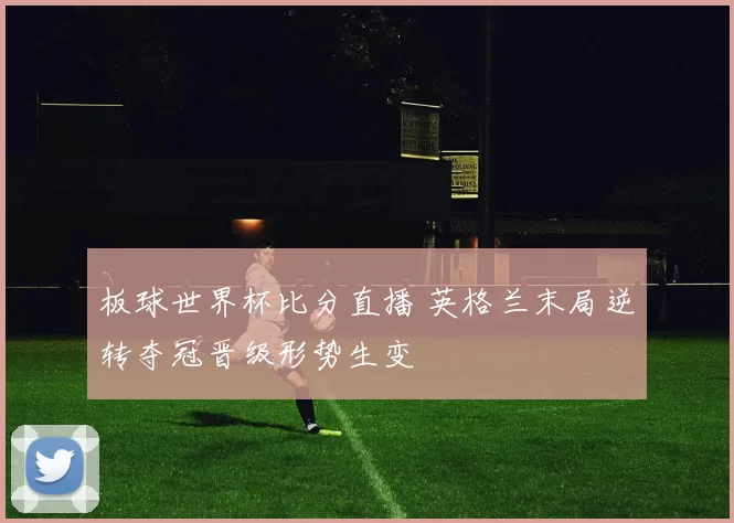 板球世界杯比分直播 英格兰末局逆转夺冠晋级形势生变