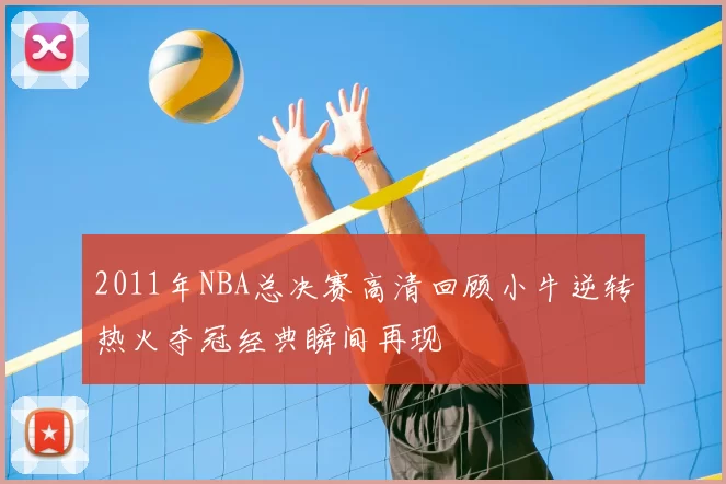 2011年NBA总决赛高清回顾小牛逆转热火夺冠经典瞬间再现